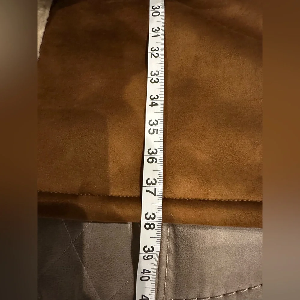 Guess Faux Fur Shearling Double Breasted Overcoat size Medium Mew with tags